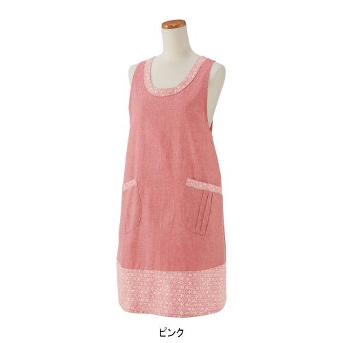 <今日和>花七宝柄 エプロン
