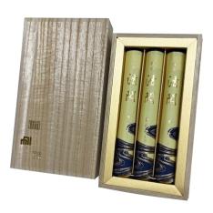 お線香　清閑（短寸3把入　桐箱）