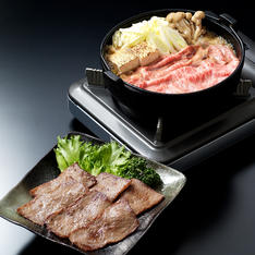 国内産黒毛和牛 焼肉・すき焼セット