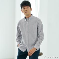 画像<タカシマヤ スタイル・プリュ>◇抗菌防臭・吸汗速乾 ボタンダウンオックスシャツ