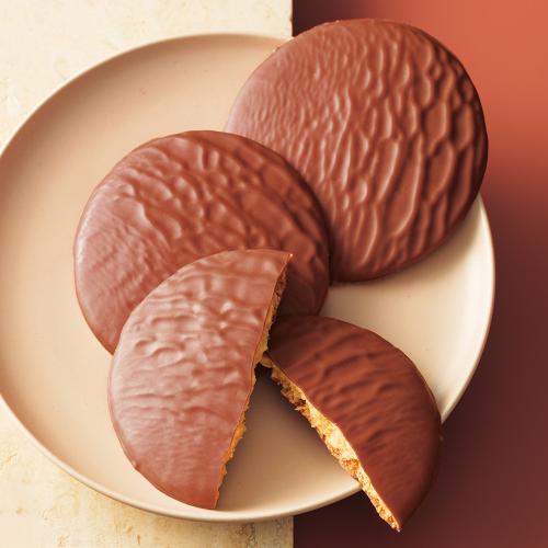 【バレンタインデー】円　苺ミルクチョコレート