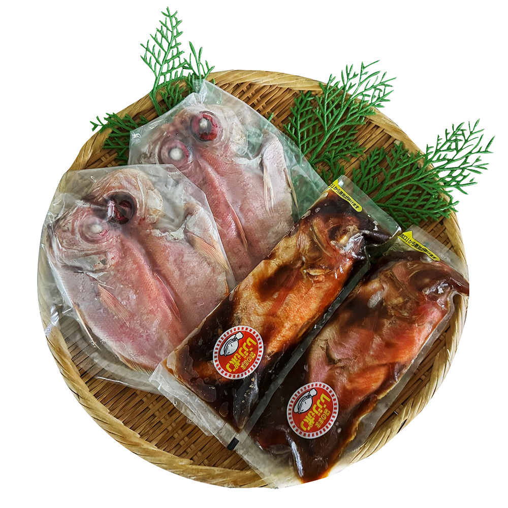 金目鯛 干物と煮魚詰合せ