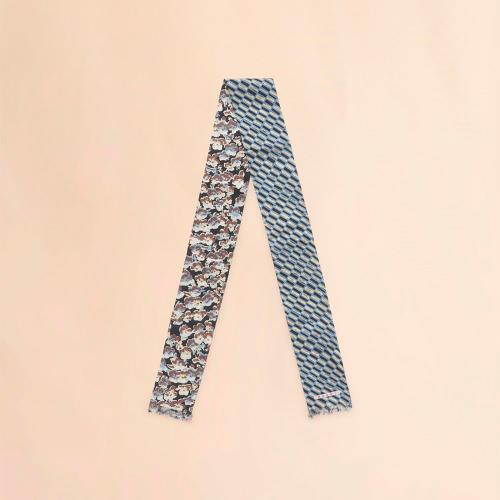 プリントシルクタイスカーフ