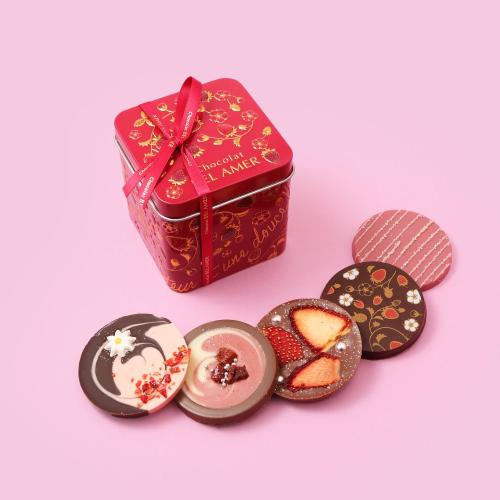 【バレンタインデー】苺のパレショコラ5枚