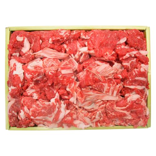 徳島県産 阿波黒牛（交雑牛）切り落し1kg