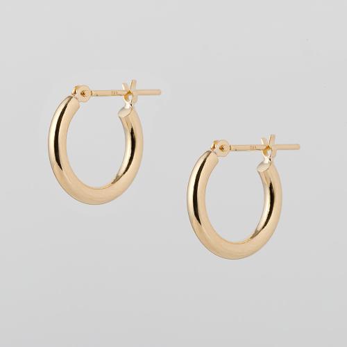 K18フープピアス