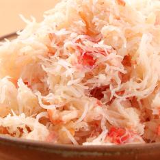 北海道えりも産 ボイルおおずわいがにほぐし身