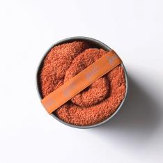 ＜feel＞フェイスタオル アドベンチャーオレンジ（26年限定カラー）