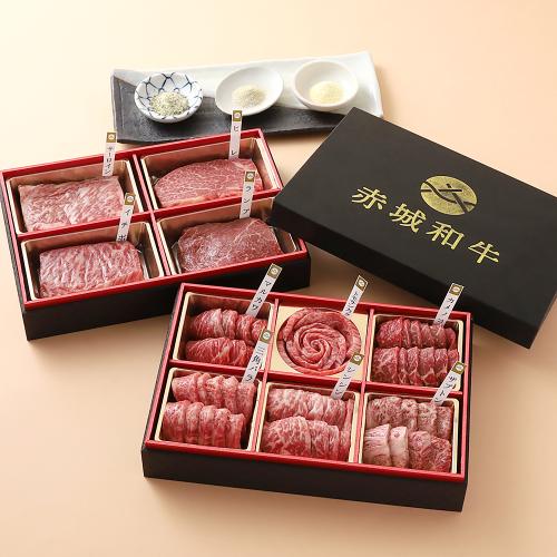 肉お重 笑福贅沢2段重(1kg)
