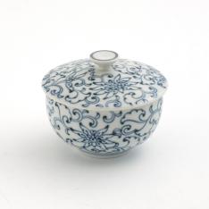 ［ご自宅用］京唐草 お茶呑茶碗〈1客〉