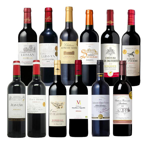 3ヴィンテージ飲み比べ 金賞受賞ボルドー赤ワイン12本セット