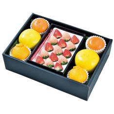 ［紅白いちご・デコポン・柑橘］旬のフルーツギフト2C