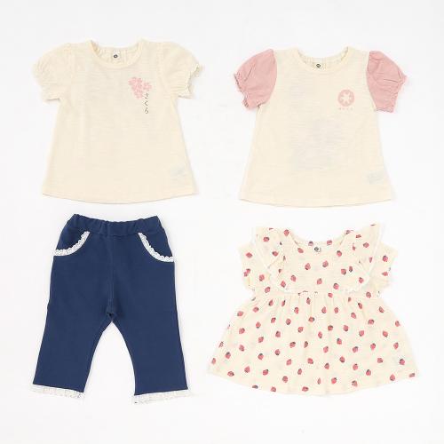 キッズサマーパック女児Aセット 100→130