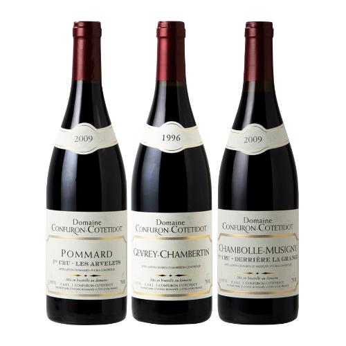 飲み頃ヴィンテージ 熟成ブルゴーニュ赤ワイン3本セット