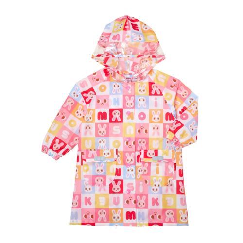 うさこ レインコート SS(80-90cm)→L(110-120cm)