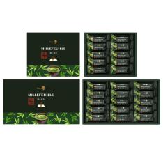 濃い抹茶ミルフィーユ （10個入×1、15個入×1）