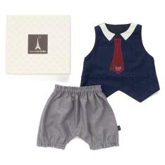 チェックジャケット風スタイパンツセット