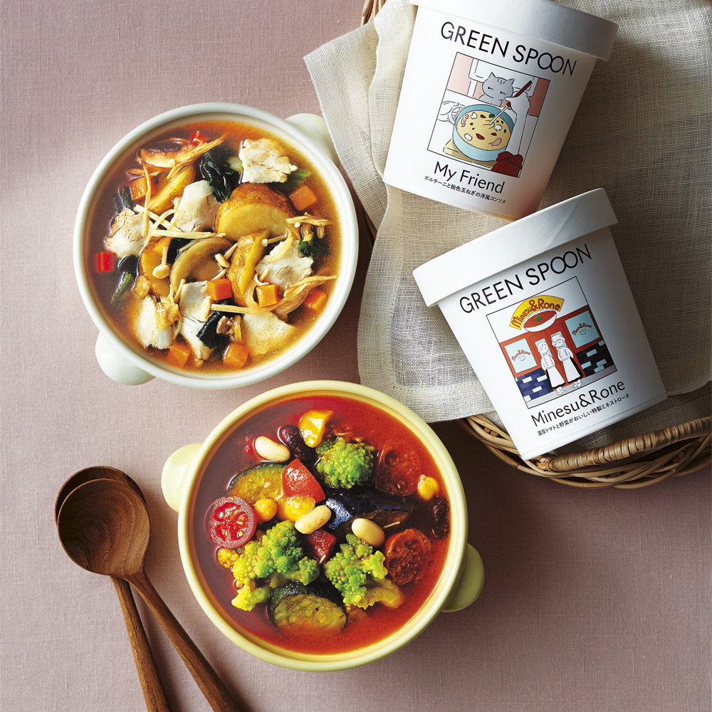 GREEN　SPOON〉贅沢野菜スープ4食セット（カップ）　商品詳細　高島屋オンラインストア
