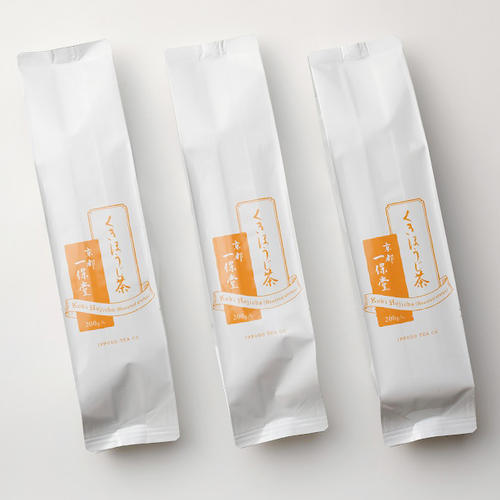〔ご自宅用〕 くきほうじ茶200g袋×3本