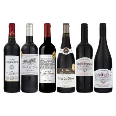 フランス金賞赤ワイン飲み比べ6本セット