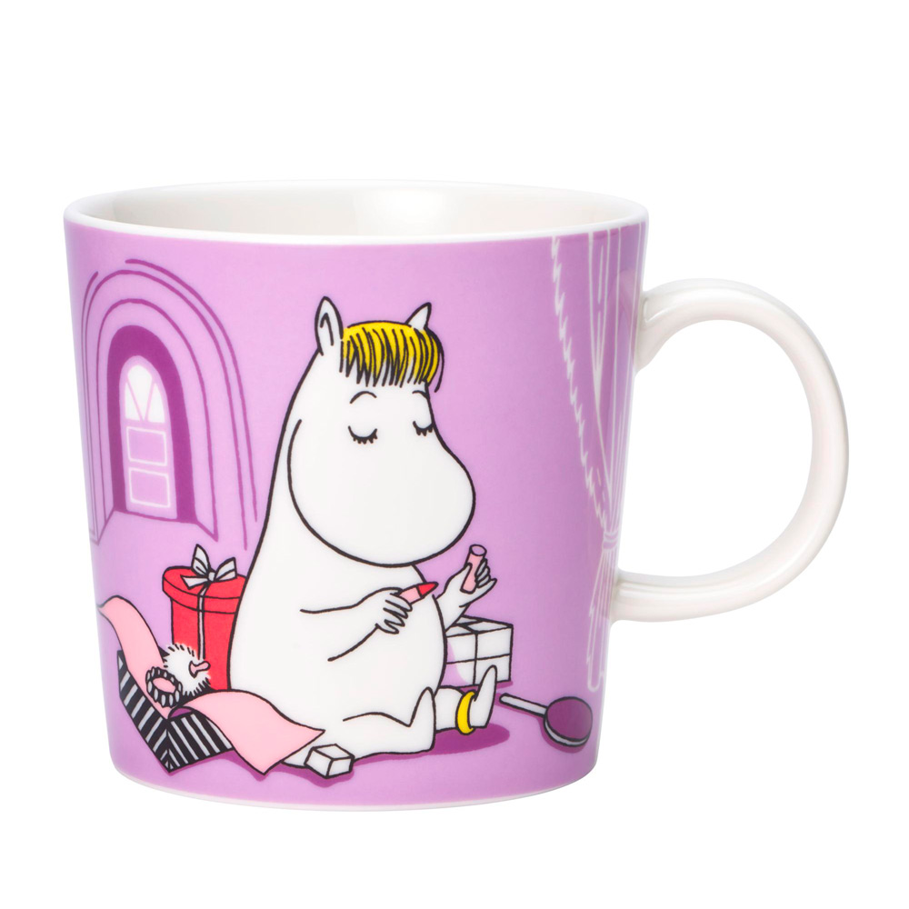 ムーミン クラシック マグ 0.3L スノークのおじょうさん ライラック