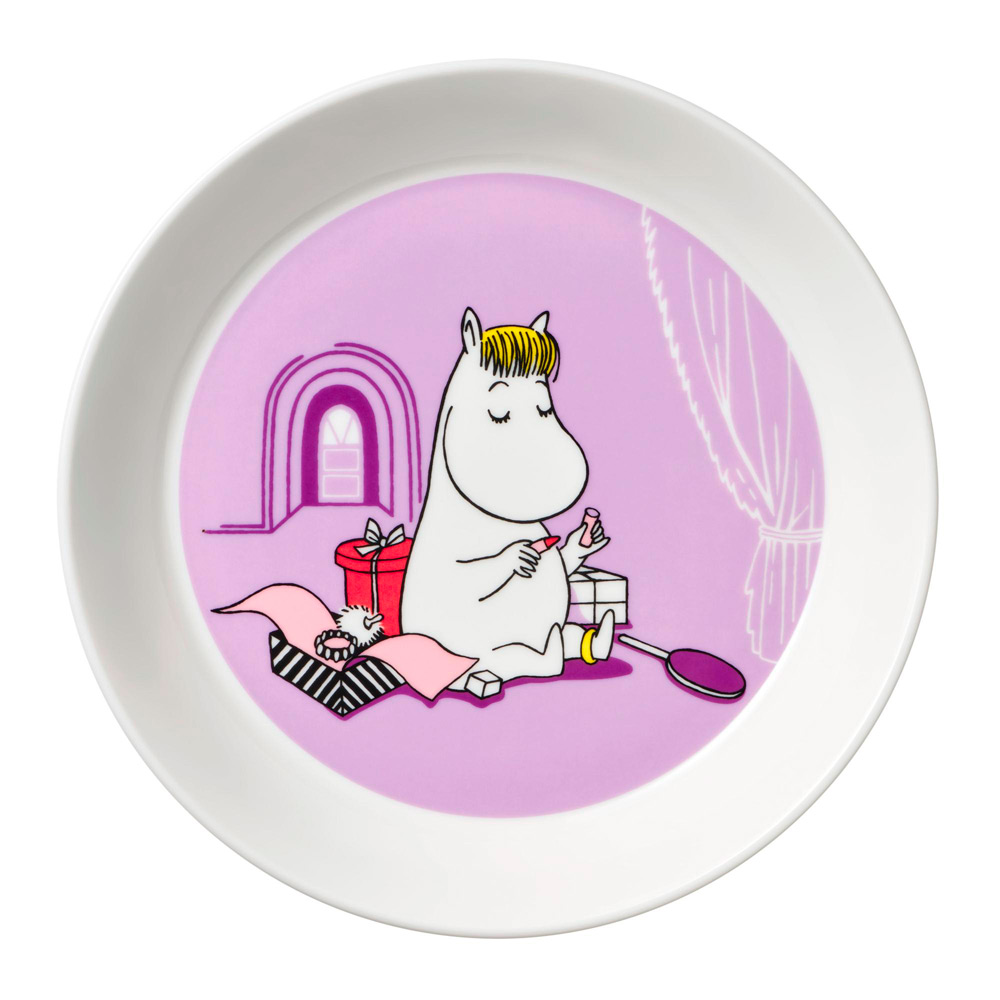 ムーミン クラシック プレート 19cm スノークのおじょうさん