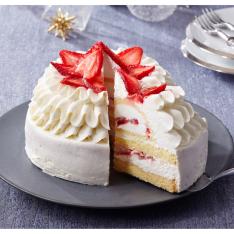 【クリスマス】フレーズリボンショートケーキ
