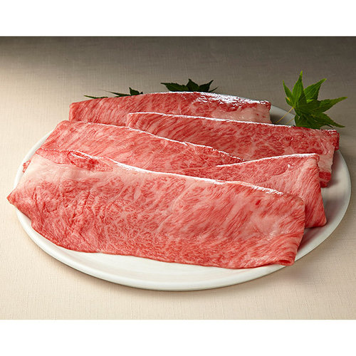 国産黒毛和牛肩ロースすき焼用