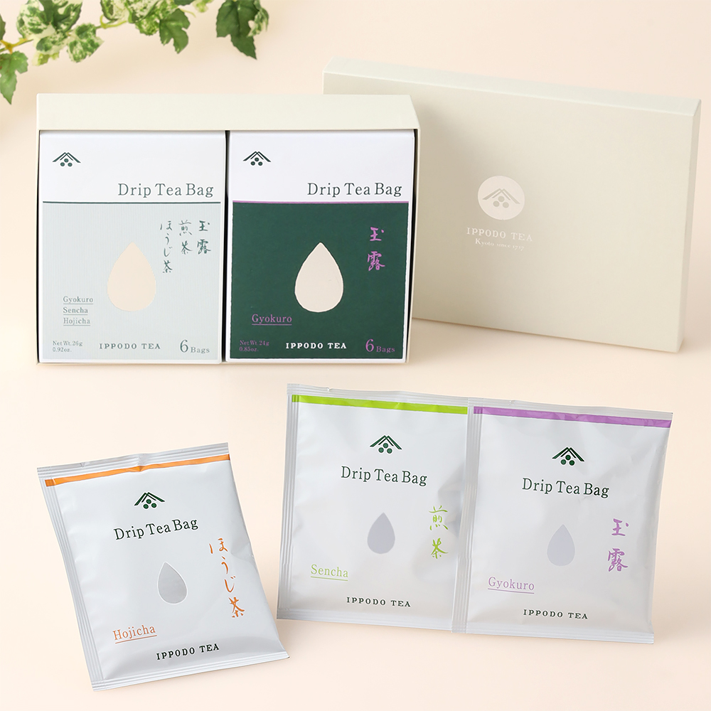 ドリップティーバッグセット（玉露・3種入）（お年賀掛け紙付）