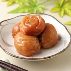 相性抜群、みかんはちみつのはね出し南高梅（塩分約5％）2箱セット