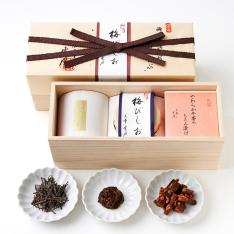 小松こんぶ・梅びしお・やわらか牛蒡のもろみ漬け詰合せ