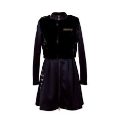 ＜新宿タカシマヤ限定＞エコファー ドッキング ジップワンピース（ブラック）1→3