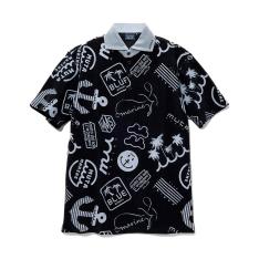 ＜新宿タカシマヤ限定＞パイルポロシャツ（ブラック） 0→8