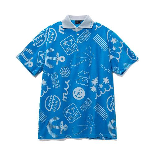 ＜新宿タカシマヤ限定＞パイルポロシャツ（ブルー） 0→8