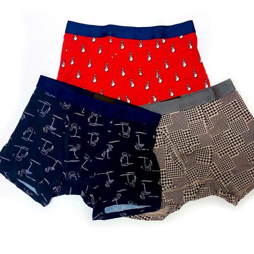 ＜有名ブランド＞ボクサーブリーフお楽しみセット（3枚セット）M→L