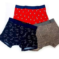 ＜有名ブランド＞ボクサーブリーフお楽しみセット（3枚セット）M→L