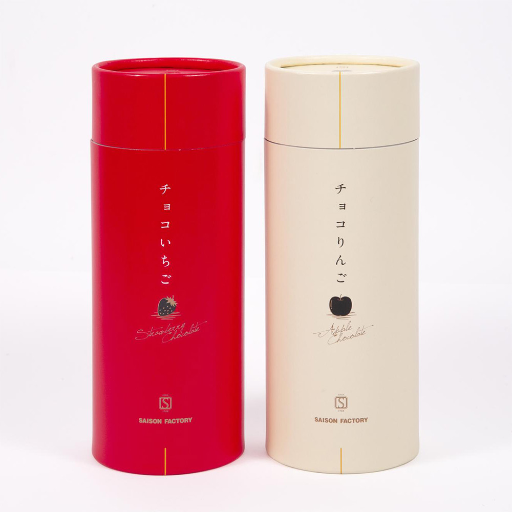 【バレンタインデー】チョコいちご・チョコりんご2本セット
