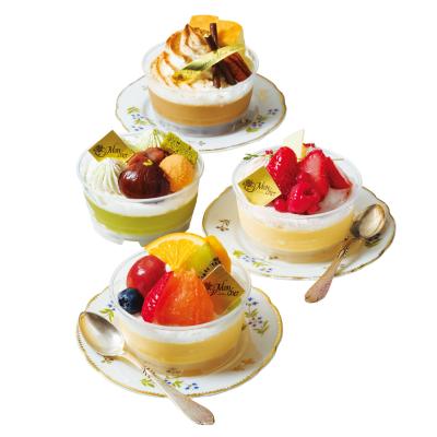 〈パティスリー モンシェール〉堂島デコレーションプディング