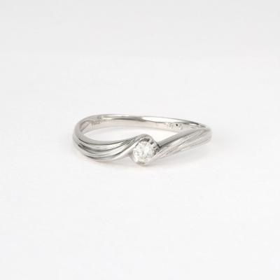 高島屋購入品 Pt0.5ct ダイヤエタニティリング 8号 Pt0.5ctダイヤ