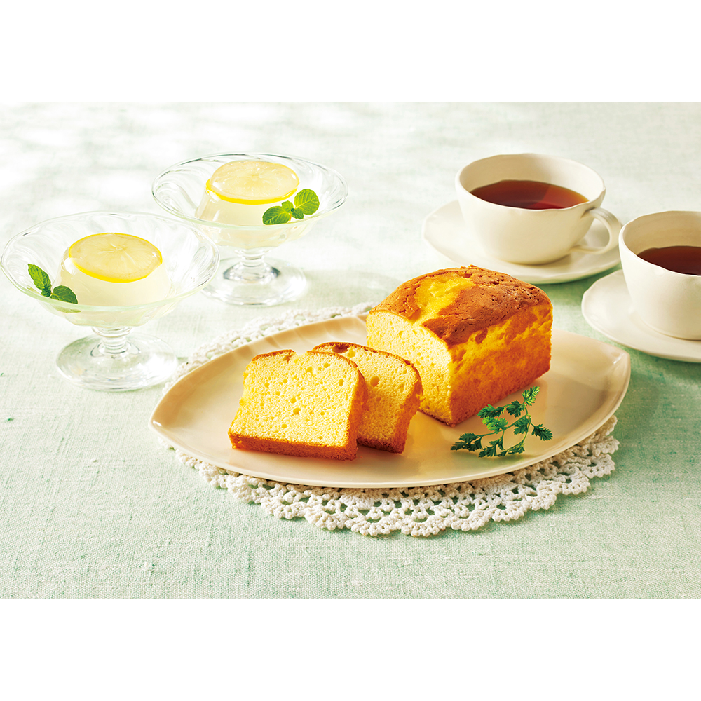 ＜LEMONEMONE＞レモネードゼリーとレモネードケーキ