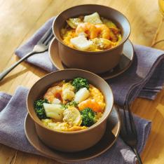 〈熊本・アンティーカ ロカンダ ミヤモト〉海の幸グラタン＆ドリア