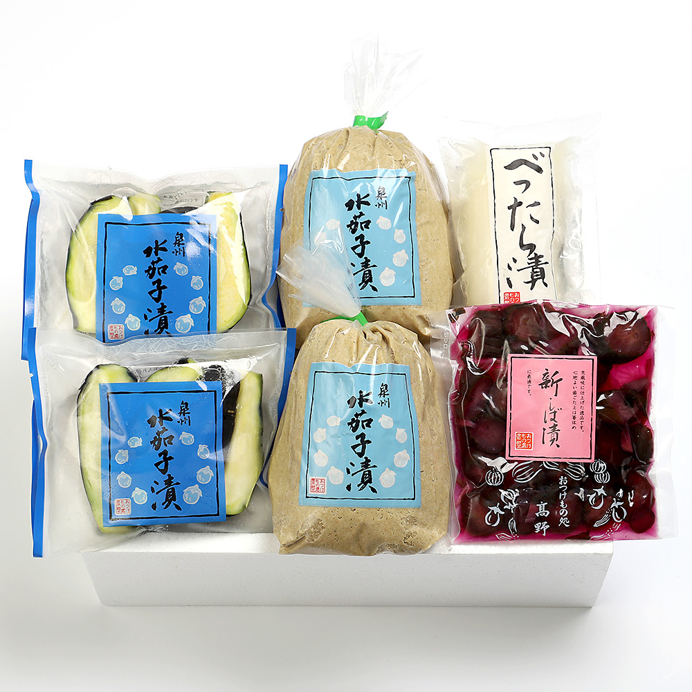 泉州水茄子漬と日持ちがするお漬物詰合せ Sh 6 商品詳細 高島屋オンラインストア
