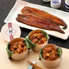【父の日】うなぎ問屋の大五蒲焼とおこわ食べ比べ