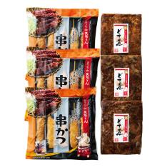 〈名古屋名物みそかつ矢場とん〉おつまみどて煮串かつセット