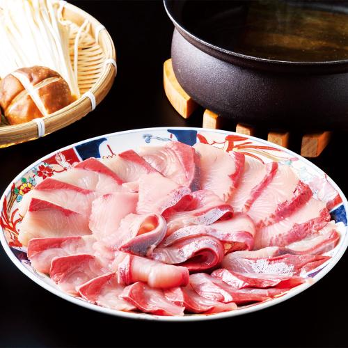 〈カワセ〉ひみ寒ぶりしゃぶしゃぶセット