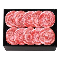 ＜肉の堀川亭＞黒豚ロールステーキ（成型肉）