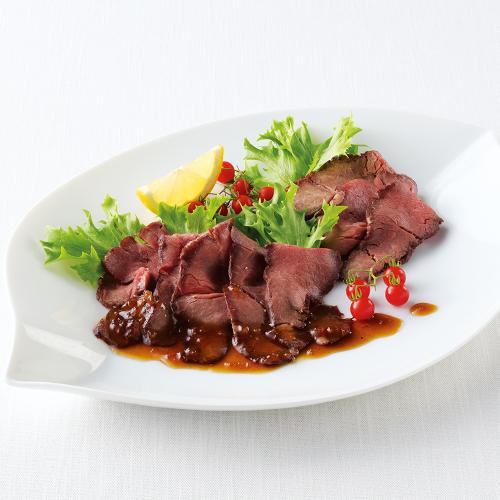 ＜肉処　樹＞神戸ビーフ　ローストビーフもも　スライス