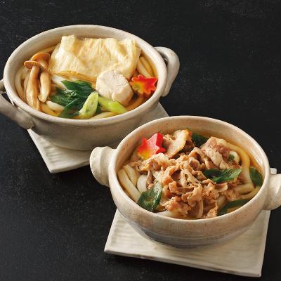 〈京都・薬師庵〉京風しっぽく個鍋うどん