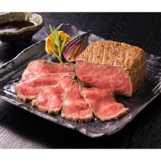 黒毛和牛ローストビーフ・黒トリュフ入りソース付