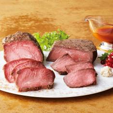 〈トヨニシファーム〉豊西牛×帯広牛ローストビーフ食べ比べセット